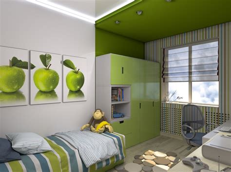 Überall dort, wo konzentriert gearbeitet werden soll, sind blau und grün die ideale farbauswahl. Kinderzimmergestaltung: 10 Ideen fürs Kinderzimmer