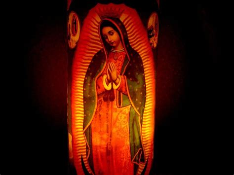 Virgen De Guadalupe Prayer Candle Explore Cindylus Photos Flickr