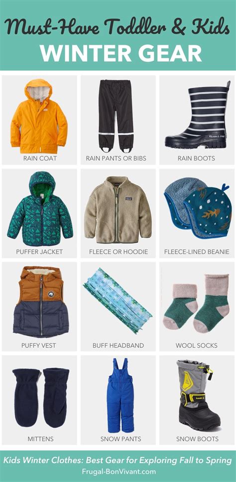 Toddler And Kids Winter Clothes Must Haves For Exploring Fall To Spring