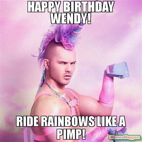 Happy Birthday Wendy Meme Memeshappen