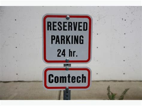 Reserved Parking Spot Signs 2 Saanich Victoria