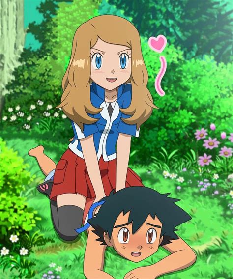 Pin By Al Farissy On Amourshipping Pokemon Ash And Serena Pokemon