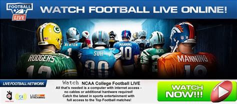 Ready to watch free soccer streams anywhere, anytime? Watch NCAA College Football Live Stream - Home