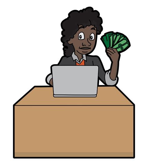 A Woman Holding Money Clipart 10 Free Cliparts Download Images On