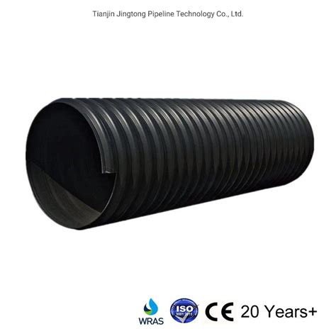 Hdpe Double Wall Corrugated Pipe Sn4 Sn6 Sn8 Drainage Pipe Dwc Hdpe