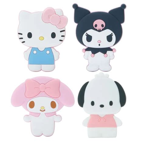 Japan Sanrio Hello Kitty My Melody Kuromi Pochacco Pocket Mirror