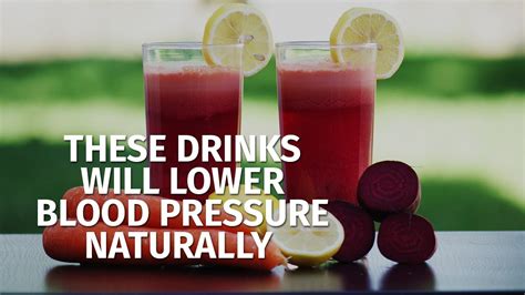 Drinks To Lower Blood Pressure Fast Youtube