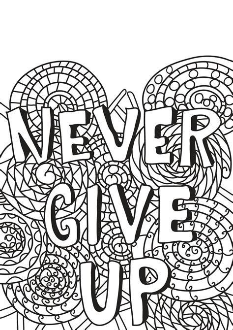 Take a gander at a positive quote for a while and let it make you happy and bursting with love and gratitude. Free book quote 14 - Quotes Adult Coloring Pages