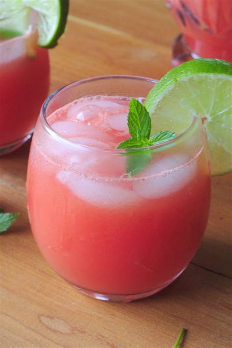 Sparkling Watermelon Agua Fresca A Refreshing And Healthy Summer