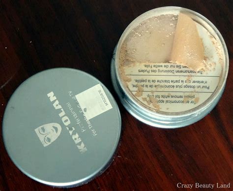 Review And Swatches Kryolan Translucent Loose Powder In The Shade