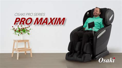 Osaki Os Pro Maxim Massage Chair Video Youtube