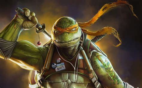 Download Wallpaper 3840x2400 Teenage Mutant Ninja Turtles Turtles