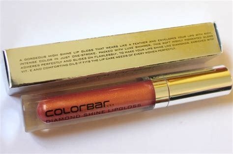 Colorbar Diamond Shine Brown Girl Lipgloss Review