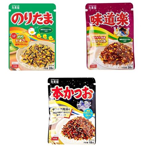 Japanese Marumiya Furikake Rice Sprinkle Powder Comes In 3 Flavors
