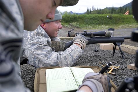 Air Force Staff Sgt Ryan Link Foreground Records Marksmanship