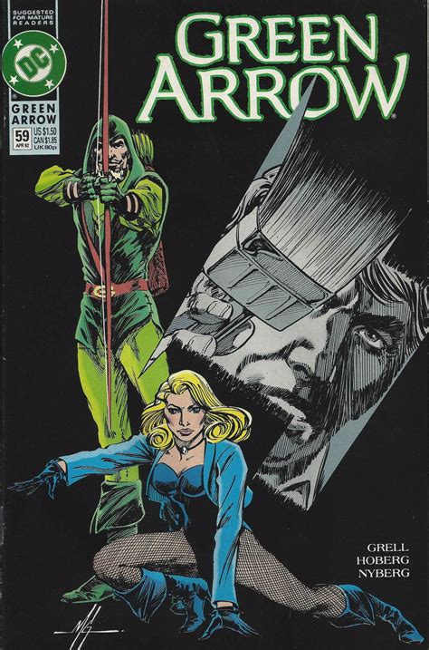 Green Arrow Vol 2 59 April 1992 Dc Comics Written By Mike Grell Cover