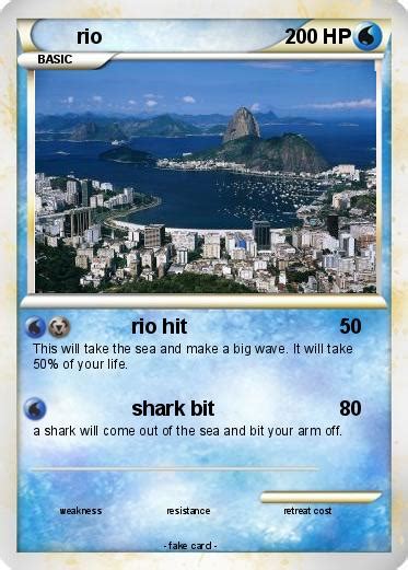Pokémon Rio 30 30 Rio Hit My Pokemon Card