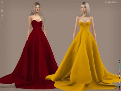 Dream Dress At Heavendy Cc Sims 4 Updates