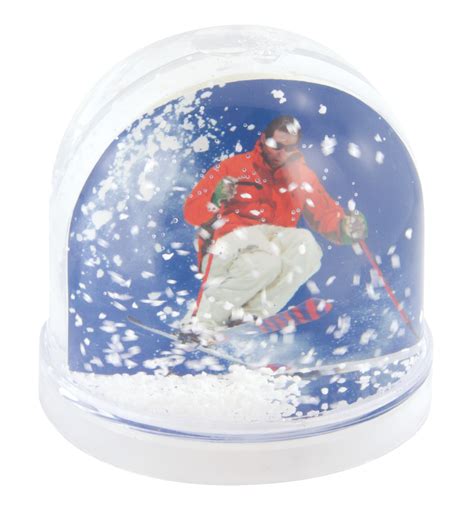 Promotional Snow Globes Photo Frame Snow Globe Bongo