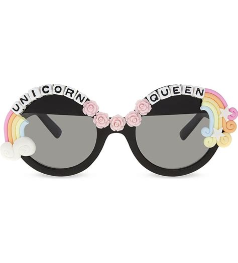 rad and refined unicorn queen round frame sunglasses round frame sunglasses rainbow