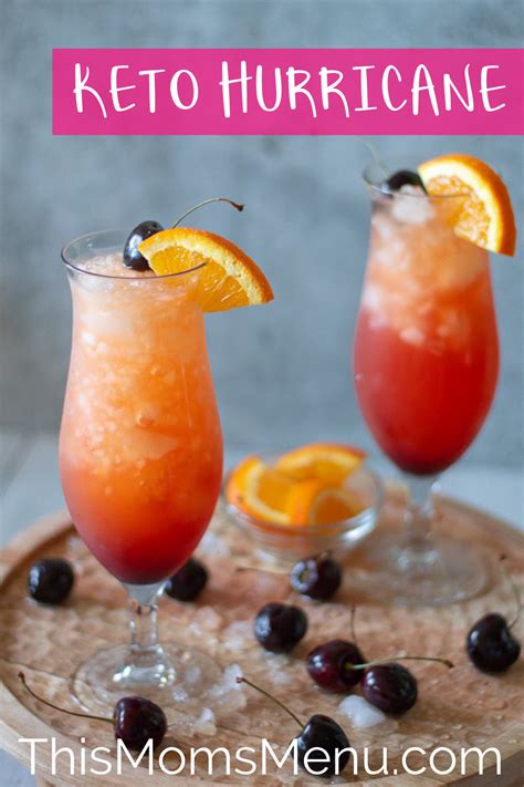 When you're on a low carb or keto diet, drinking alcohol can be a big risk if you don't know the types of alcohol to avoid. Keto Hurricane | Recipe | Low carb cocktails, Low carb ...