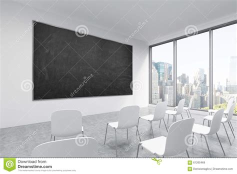 A Classroom Or Presentation Room In A Modern University Or Fancy Office