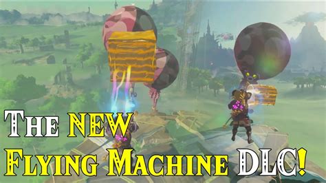 The New Flying Machine Dlc In Botw Master Mode New Way To Travel In