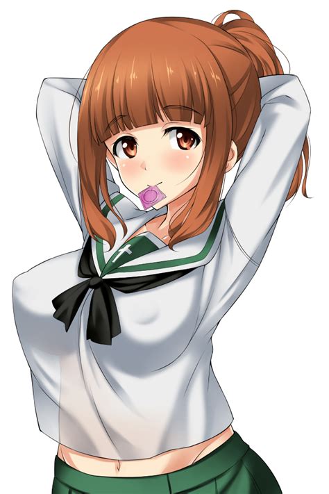 Takebe Saori Girls Und Panzer Drawn By Kuragari Danbooru