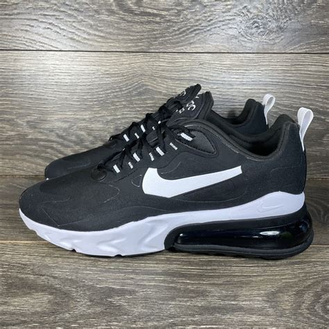 Nike Air Max 270 React Black White Sneakers Shoes Ci3866 004 Mens