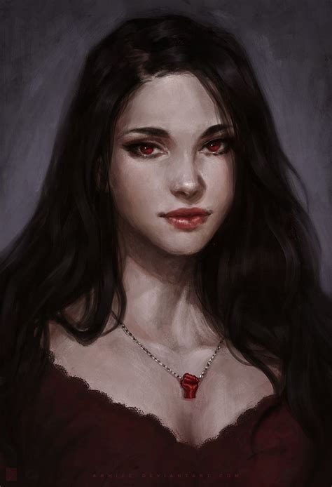 Bellamina S Blood Fist By Arhiee On Deviantart Vampire Art Fantasy Portraits Vampire