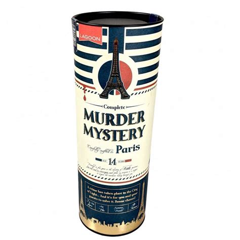 Lagoon Murder Mystery In Paris Mystery Dinner Party Game Ts Games And Toys From Crafty Arts Uk