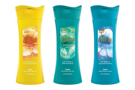 Caress Fresh Collection Body Wash Floral Fragrances For