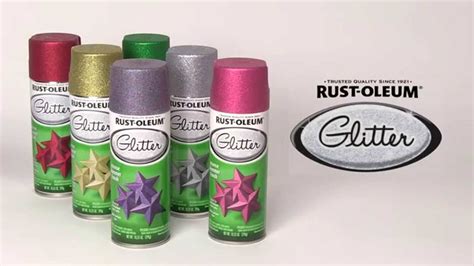 Add Full Coverage Sparkle With Rust Oleum Glitter Spray Paint Youtube