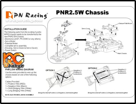 Pn Racing Chassis Pnr 25w 900100 Châssis Mini Z Pnr25w Rcorange