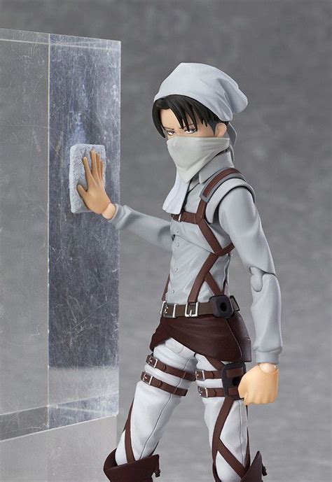 Figma Levi Cleaning Ver Anime Figures Action Figures Levi Cleaning