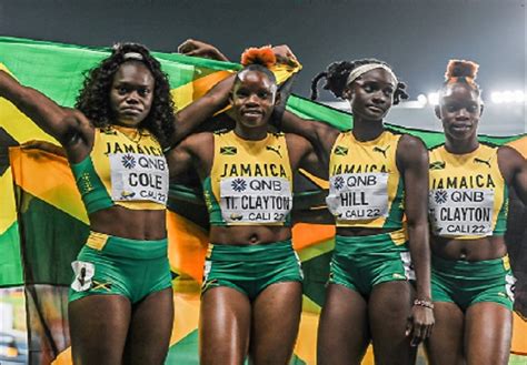 Jamaican Under 20 Women’s 4x100 Meter Relay Record Ratified By World Athletics