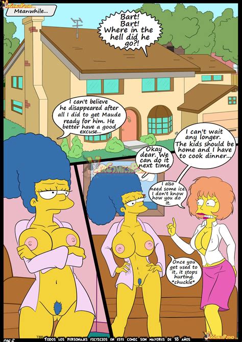 Simpsons Learning With Momcroc ⋆ Incest Porn Comix Online
