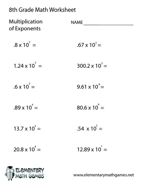 10 Best Images Of Linear Equations Worksheets 8th Grade 8th Grade