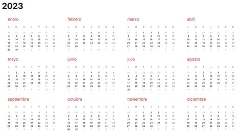 Cómo Es El Calendario Laboral 2023 Descubre Todos Los Festivos Y