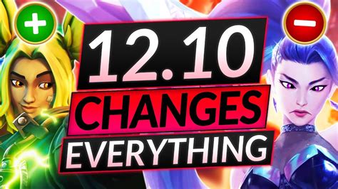New Patch 1210 Changes Everything Craziest Champion Nerfs And Buffs