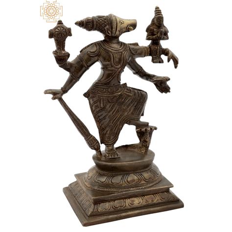 Bungalow Rose Varaha Avatar Of Bhagawan Vishnu Figurine Wayfair