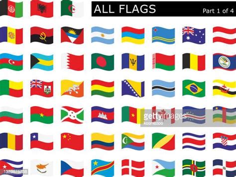 World Flag Set Photos And Premium High Res Pictures Getty Images