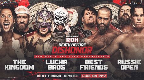 Tag Team Title Match Added To Roh Death Before Dishonor