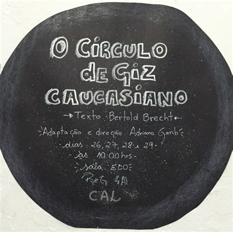 o cÍrculo de giz caucasiano casa das artes de laranjeiras