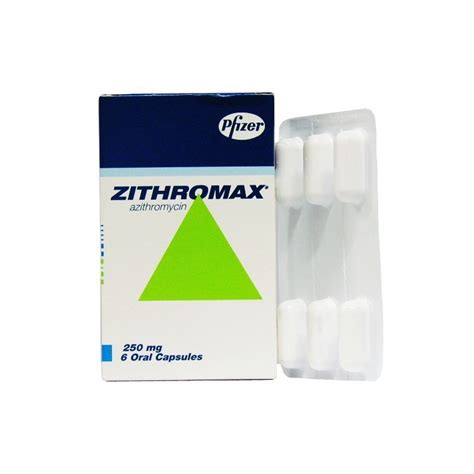 Zithromax Infection Capsule 250 Mg Price From Rs43495unit Onwards