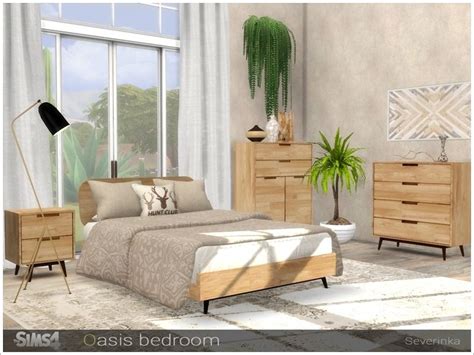 Lana Cc Finds Created By Severinka Oasis Bedroom Created For