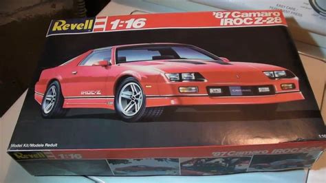 Revell 116 Scale 87 Iroc Z In Box Review Youtube