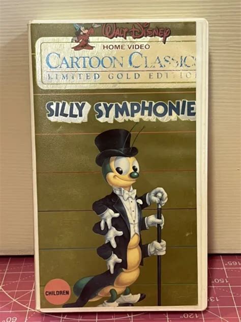 Silly Symphonies Vhs Animated Cartoon Classics Walt Disney Home Video