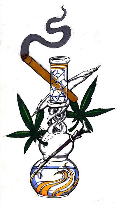 Cartoon Bong Drawings Request Bong By Melissadalton Drawings Art