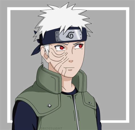 Obito With White Hair By Laurafeatchaz On Deviantart
